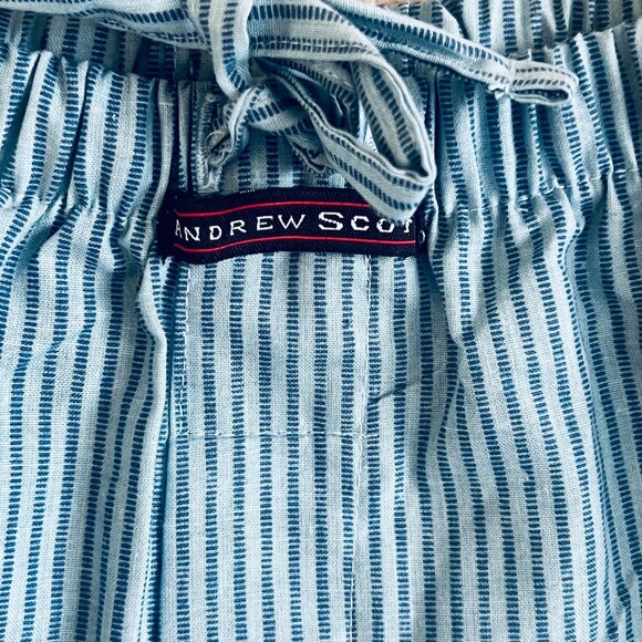 Andrew Scott Mens 2XL Loungewear Shorts NWT 2 Pack Cotton Blend Sleep Comfort - Picture 9 of 11